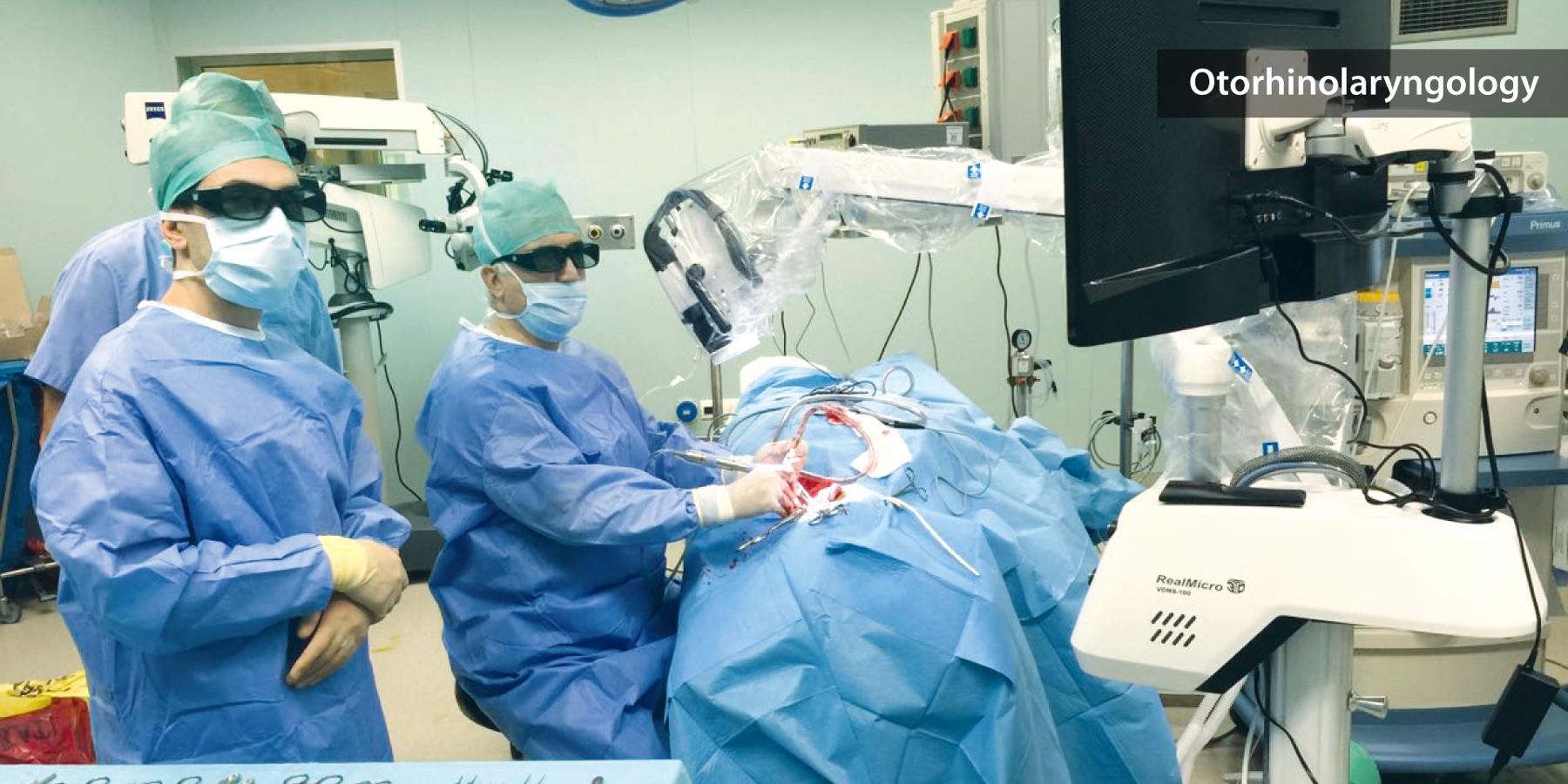 Otorhinolaryngology — Sometech 3D digital surgery