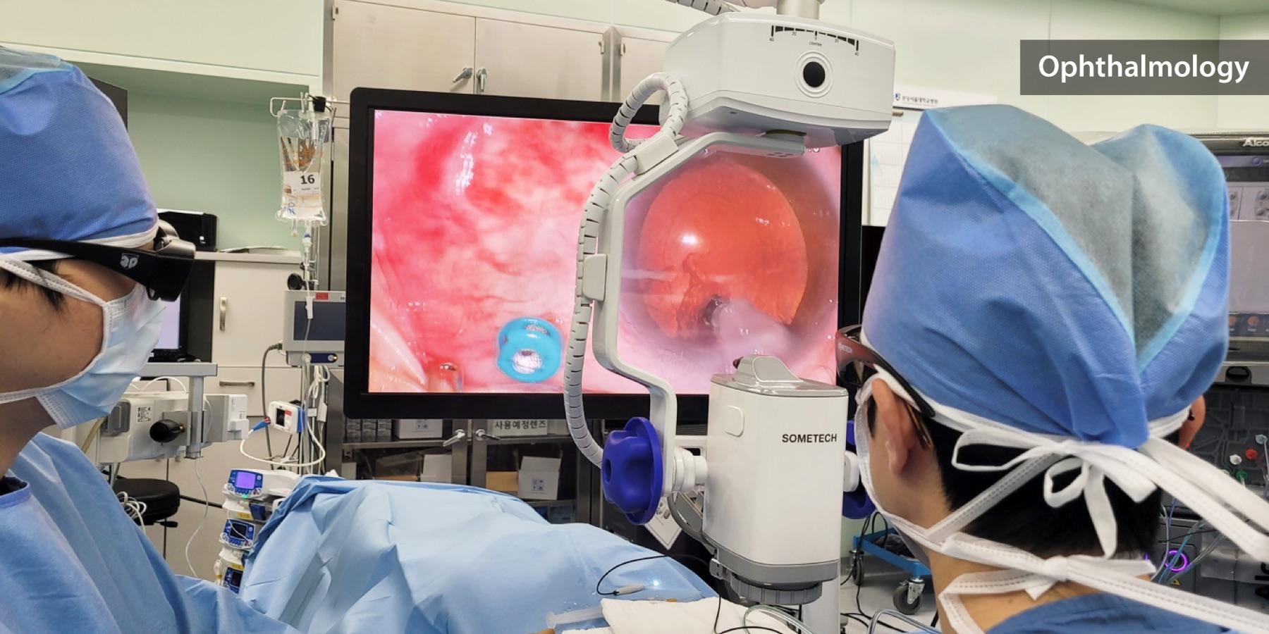 Ophthalmology — Sometech 3D digital surgery